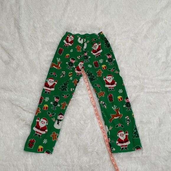 3/$12 The Children's Place Green Christmas Pants - Picture 5 of 9